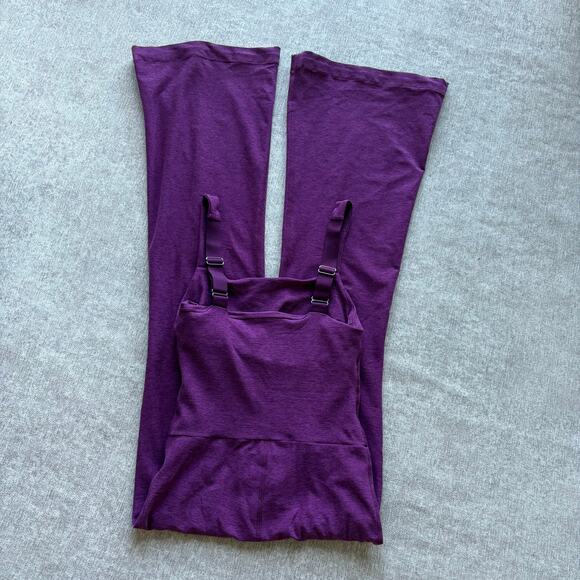 Beyond Yoga Spacedye Purple Flare Jumpsuit - Picture 3 of 3